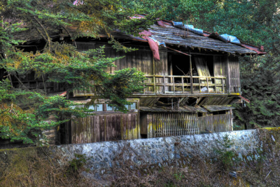 abandoned, haikyo, ruin, urban exploration, urbex, village