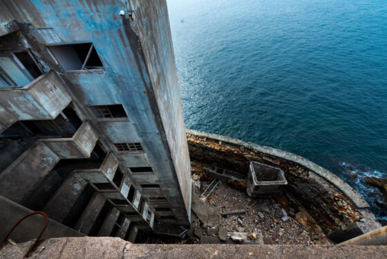 abandoned, gunkanjima, haikyo, japan, japanese, kyushu, nagasaki, ruin, urban exploration, urbex