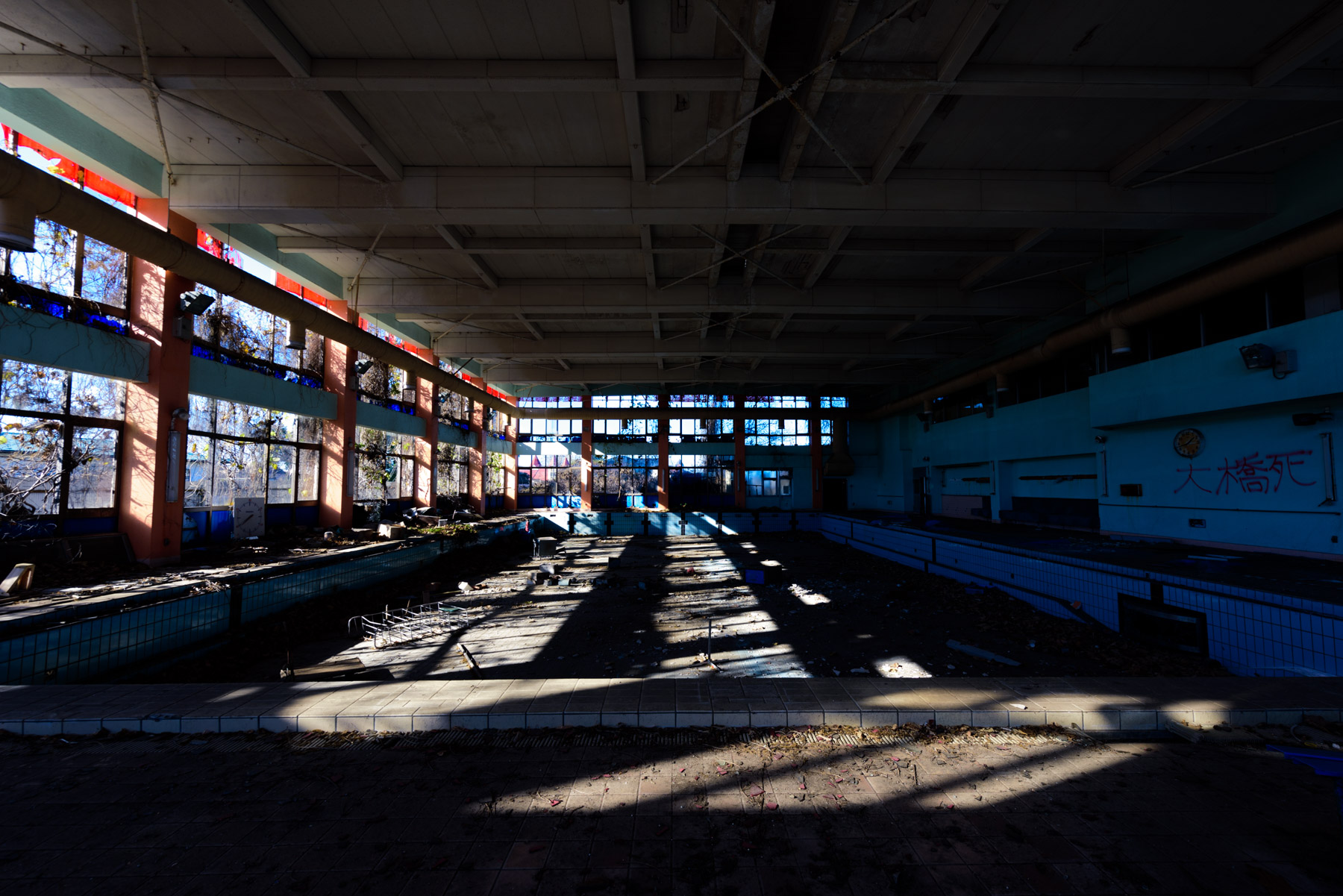 abandoned, haikyo, japan, japanese, kanto, ruin, swimming-pool, tochigi, urban exploration, urbex
