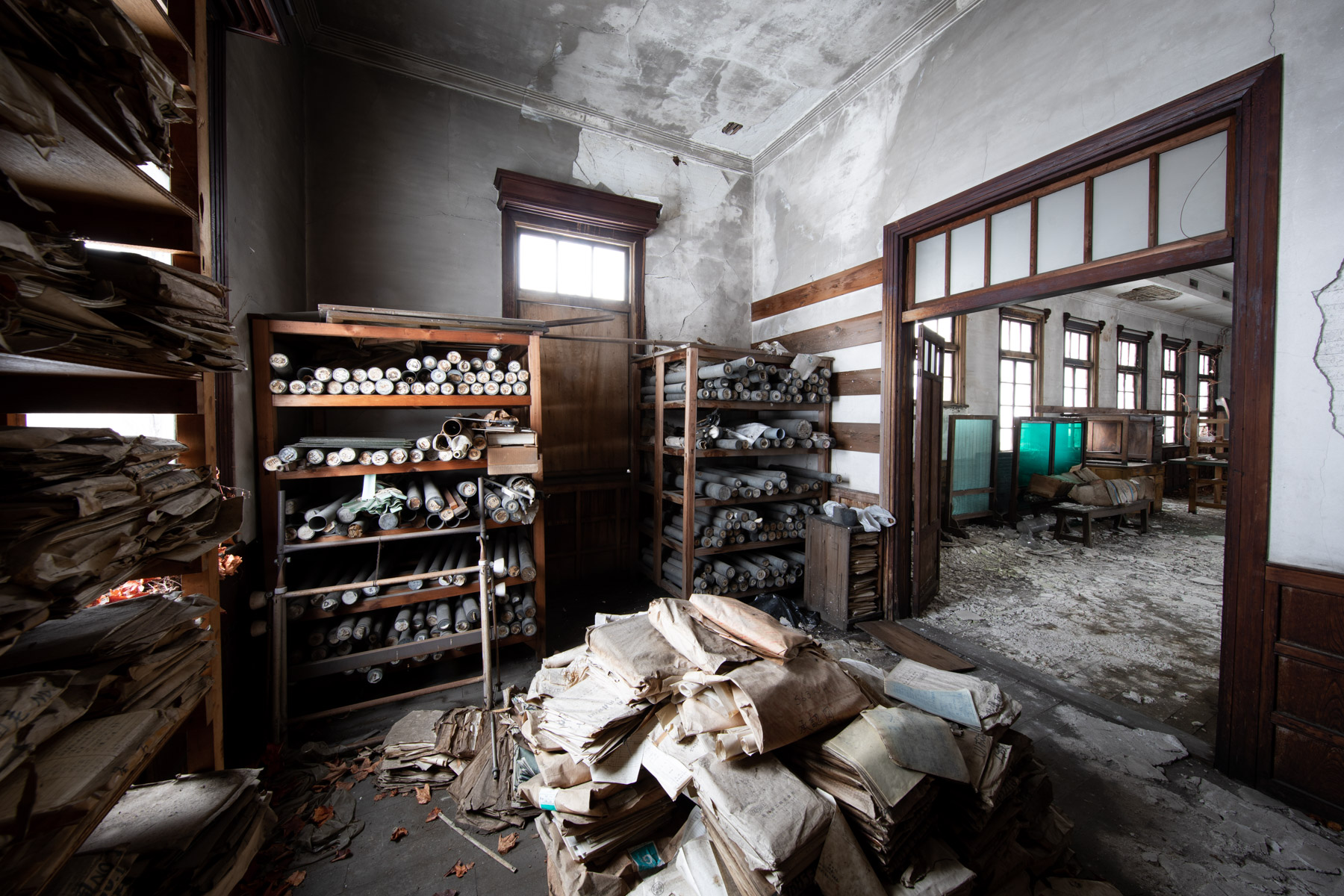 abandoned, akita, factory, haikyo, japan, japanese, ruin, snow, tohoku, urban exploration, urbex, winter