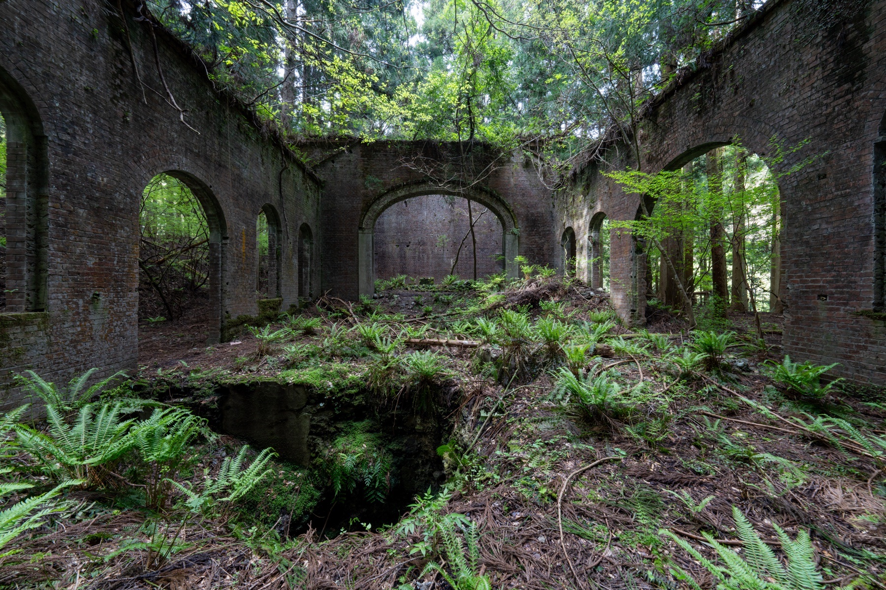 abandoned, brick, factory, haikyo, hydroelectric, japan, japanese, power-plant, ruin, urban exploration, urbex