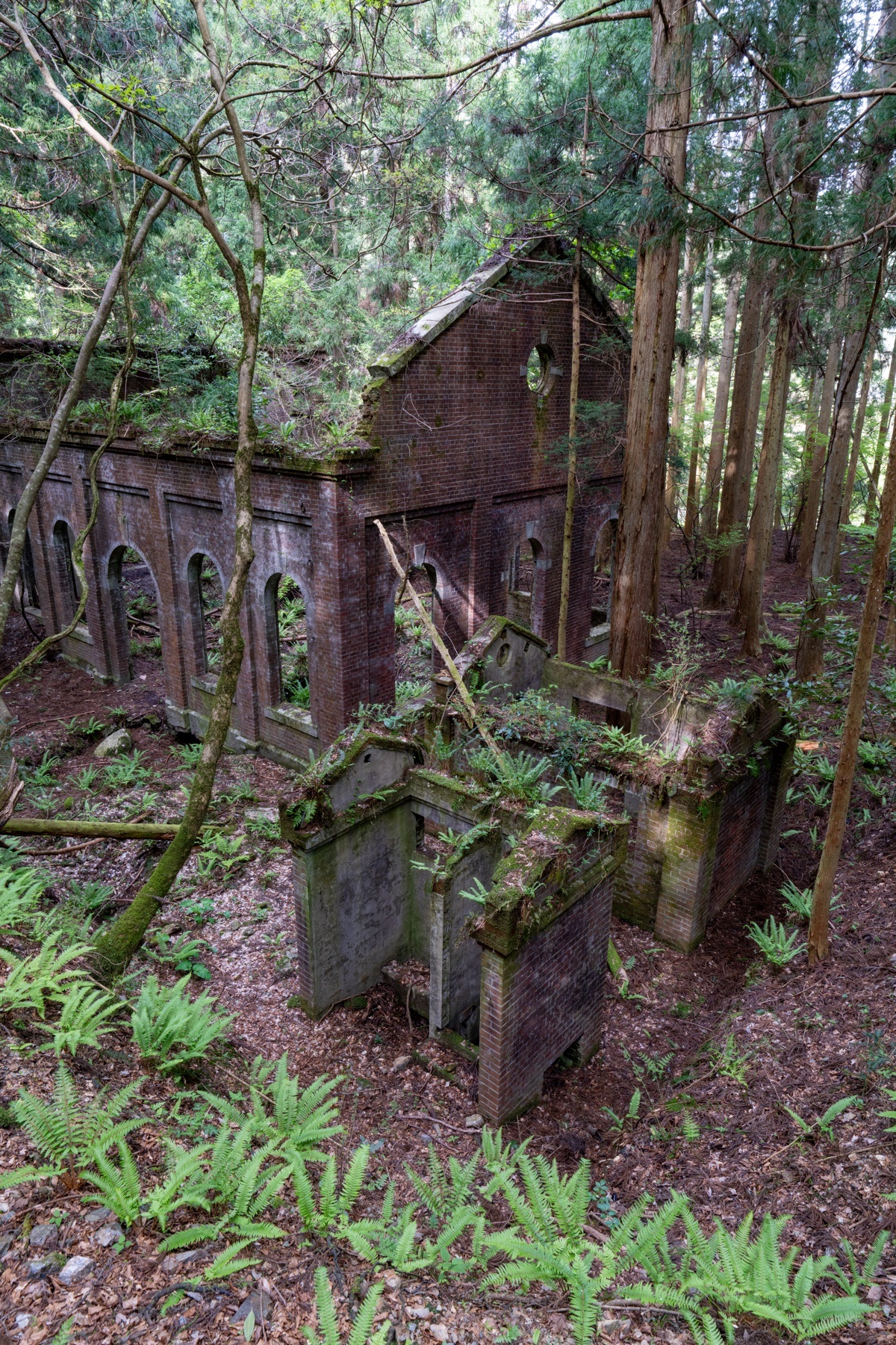 abandoned, brick, factory, haikyo, hydroelectric, japan, japanese, power-plant, ruin, urban exploration, urbex